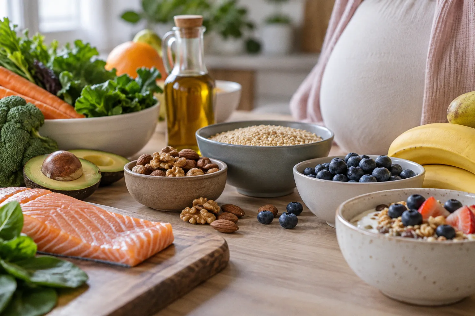 Adaptación de la guía alimentaria saludable y sostenible para mujeres embarazadas y lactantes