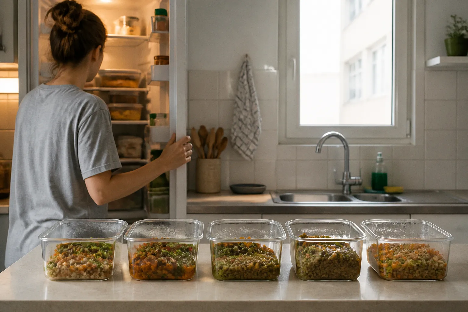 Batch cooking semanal: mi error con la comida de cinco días