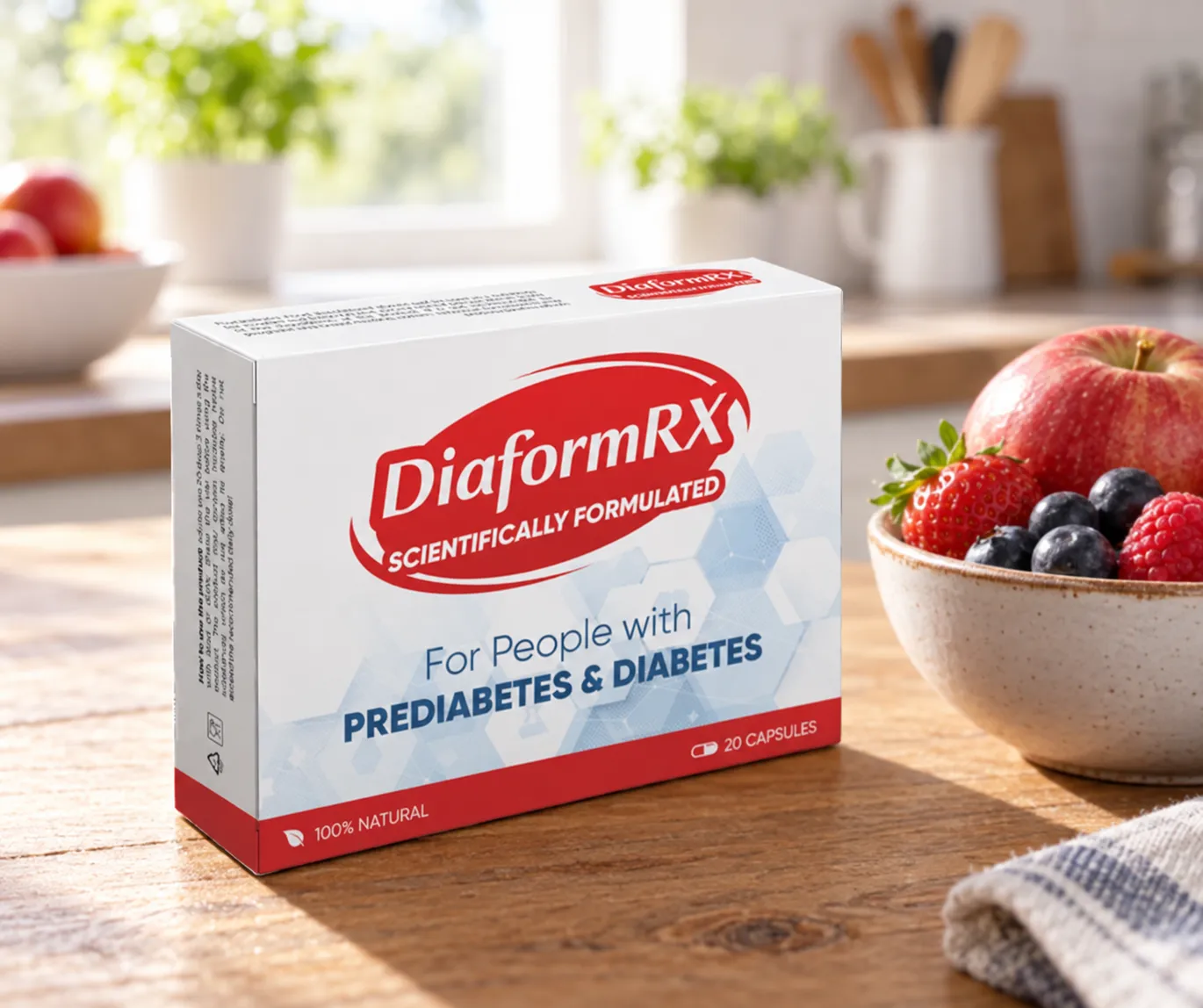DiaformRX — el envase en el día a día