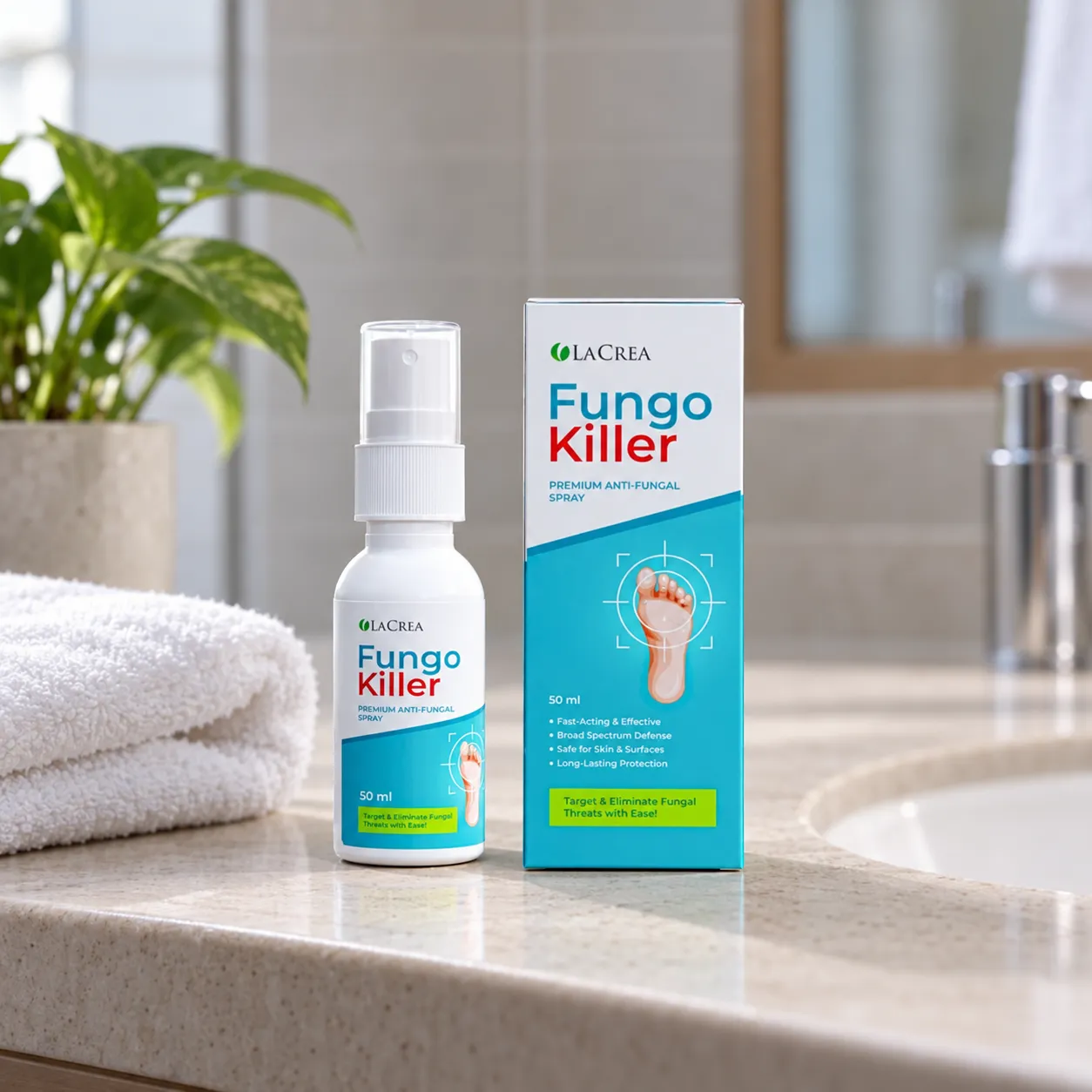 Fungokiller — el envase en el día a día