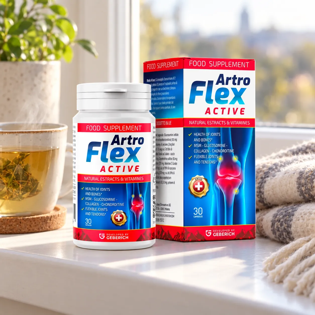 ArtroFlex Active — el envase en el día a día