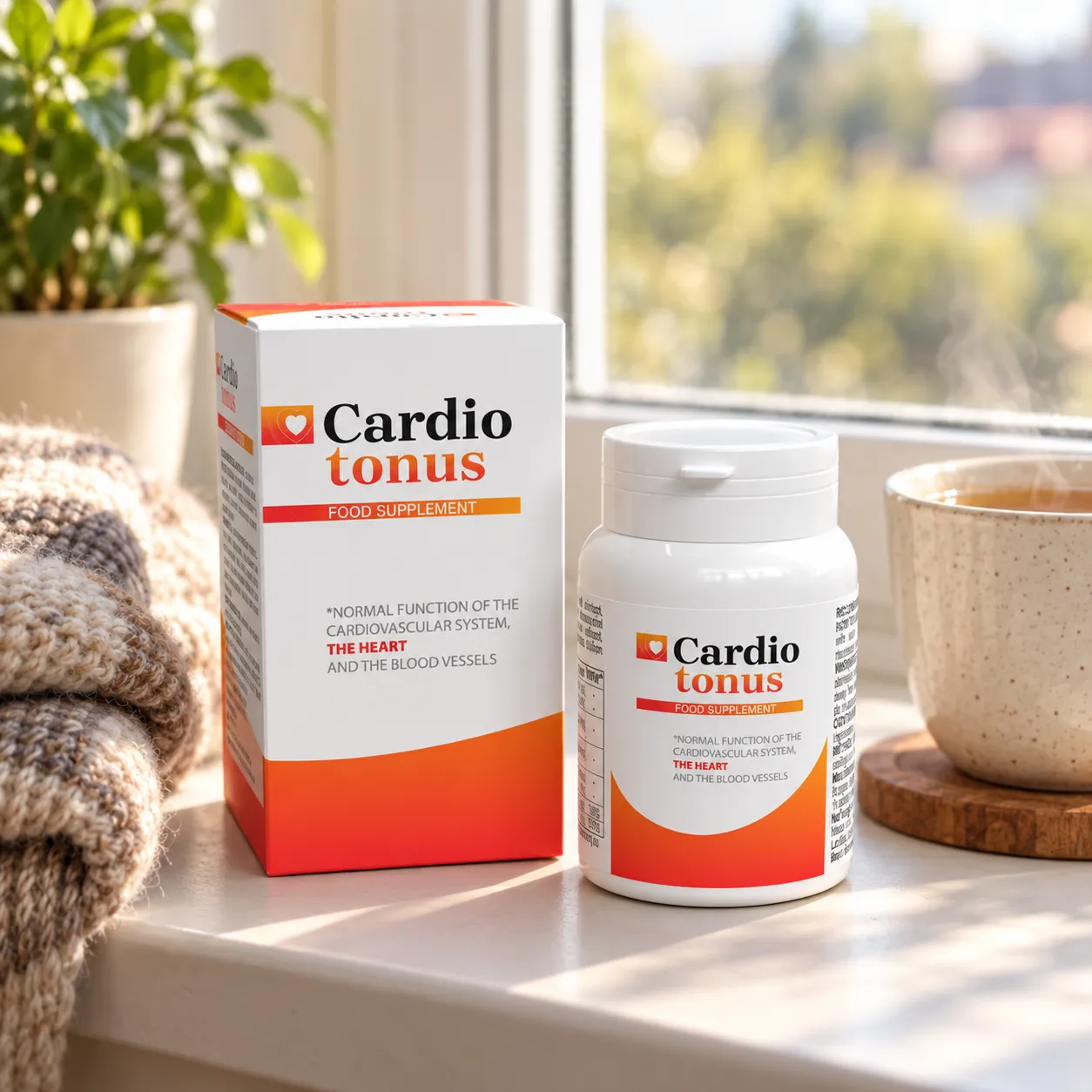 Cardiotonus — el envase en el día a día