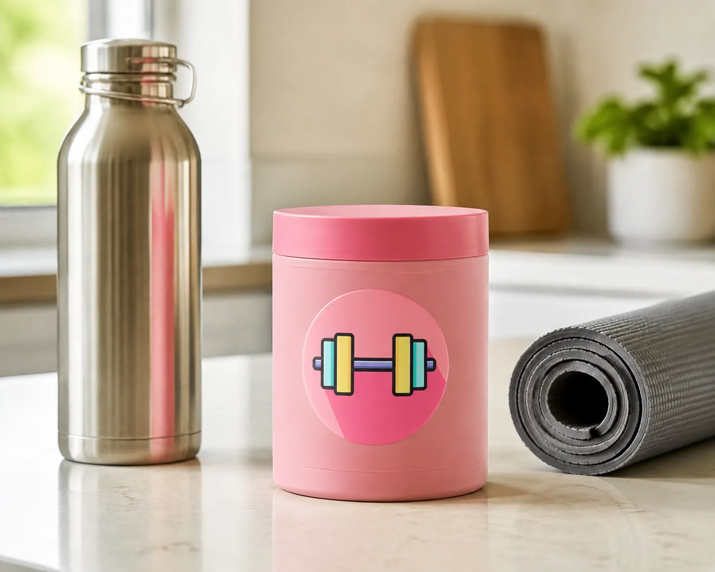 Slymsy Keto Drink — el envase en el día a día