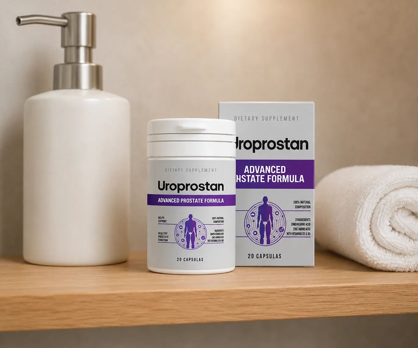 Uroprostan — el envase en el día a día