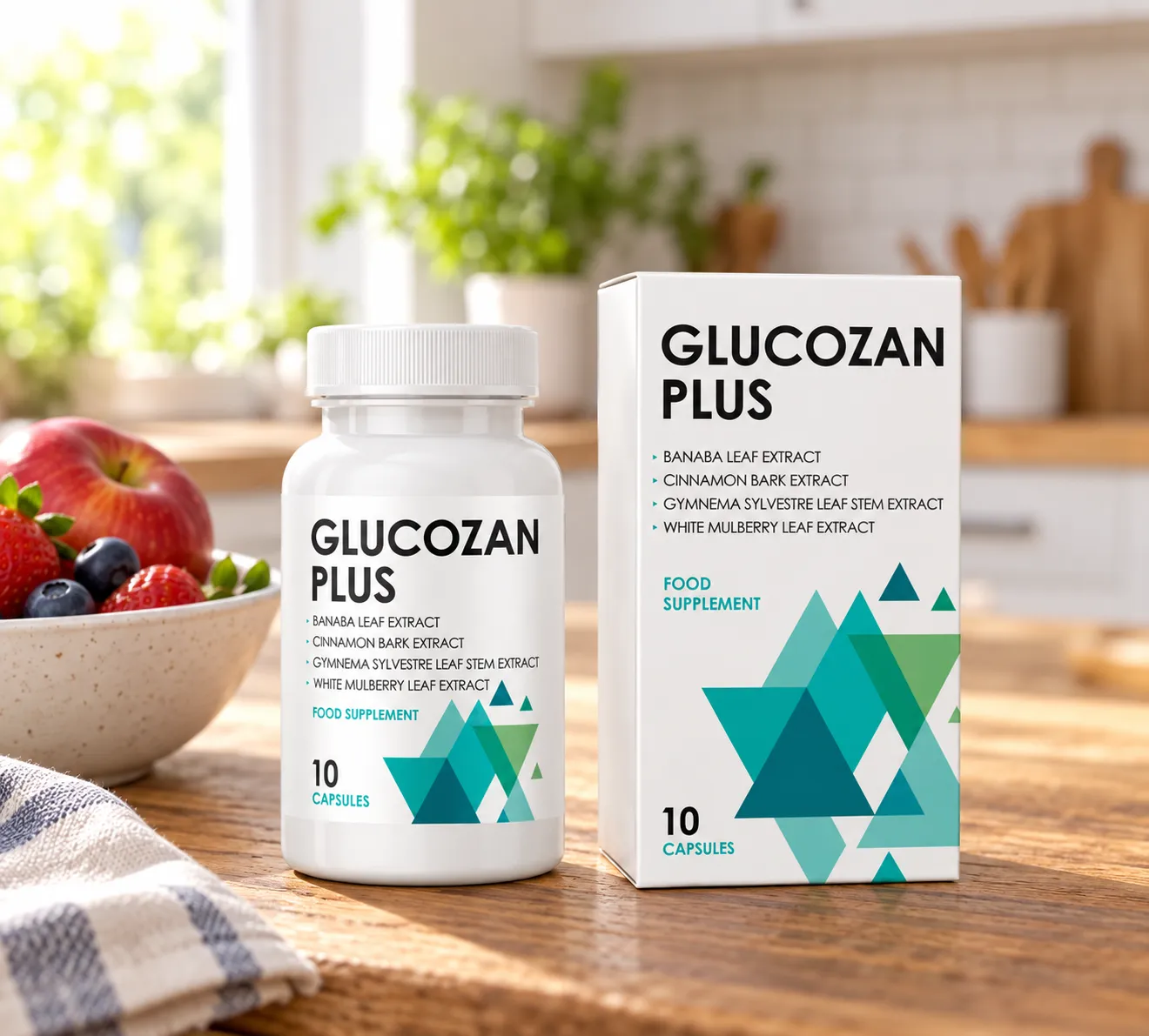 Glucozan — el envase en el día a día