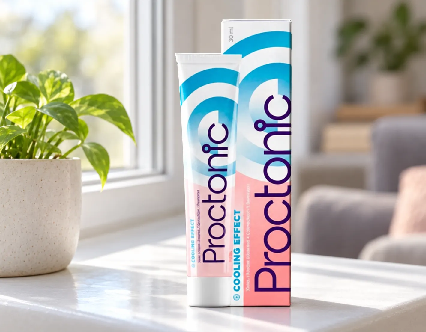 Proctonic — el envase en el día a día
