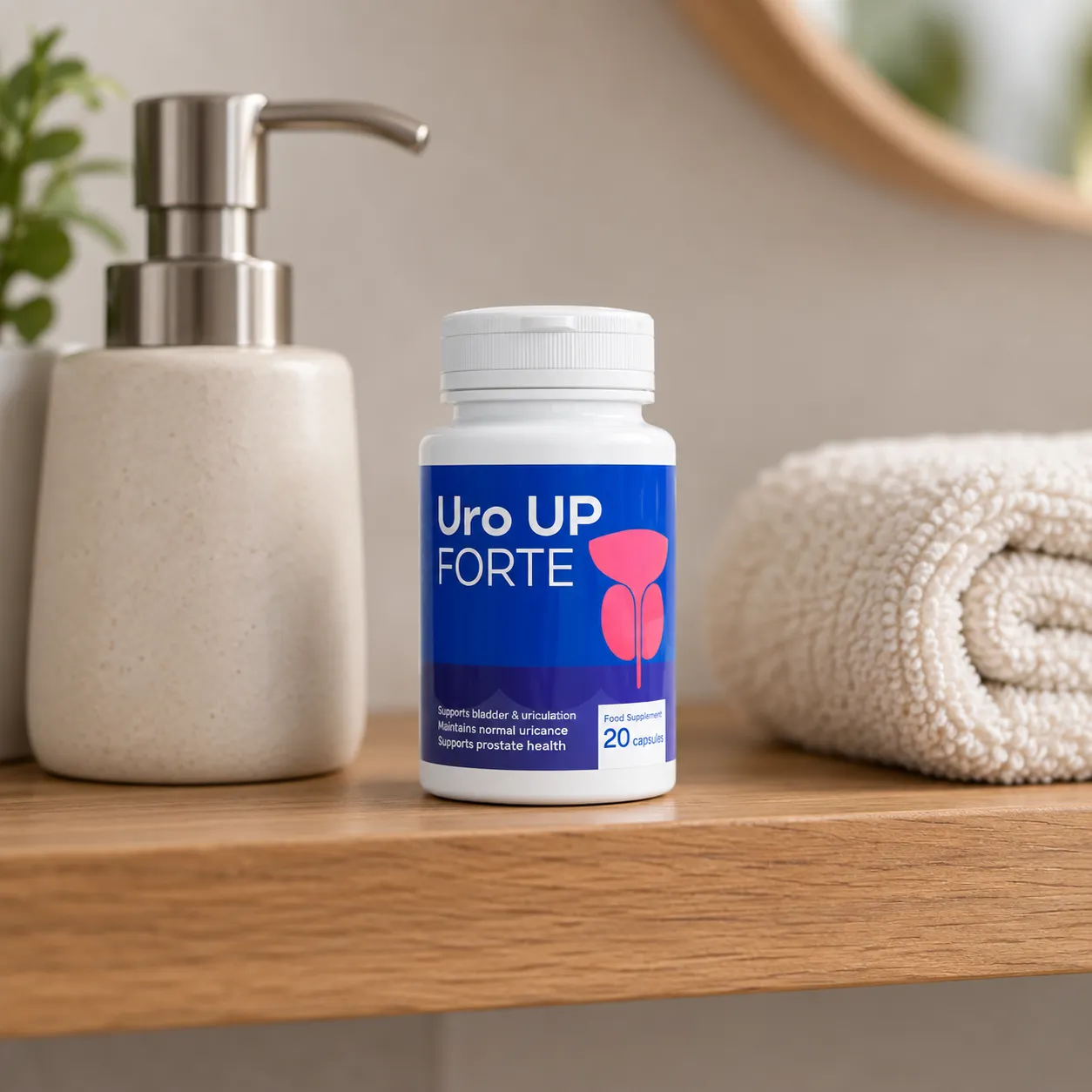 Uro UP Forte — el envase en el día a día