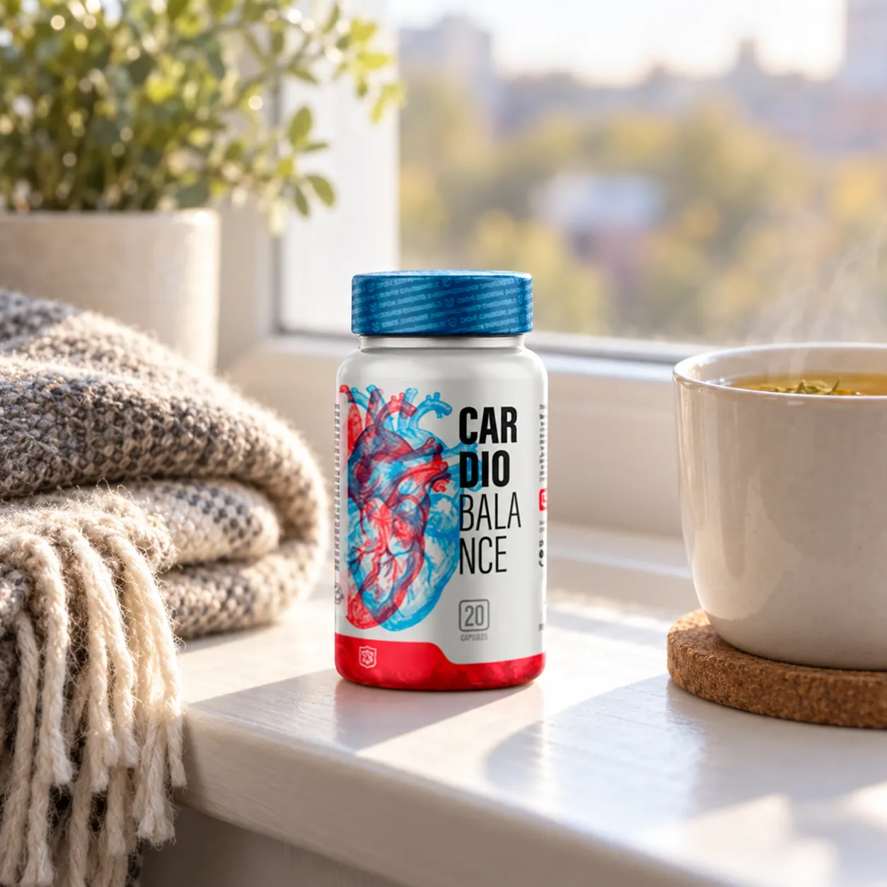 CardioBalance — el envase en el día a día