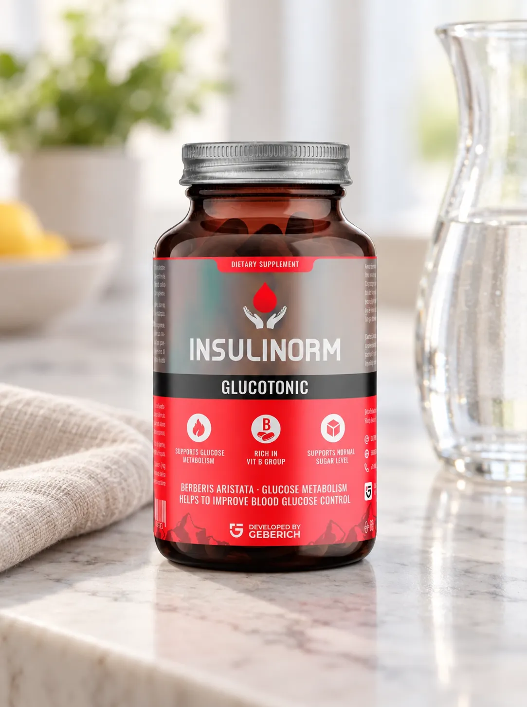 Insulinorm — el envase en el día a día